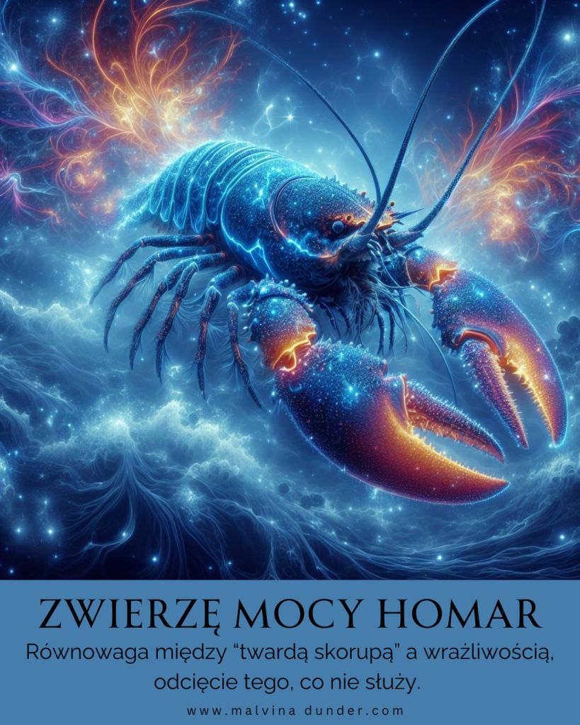 Homar Zwierzę Mocy