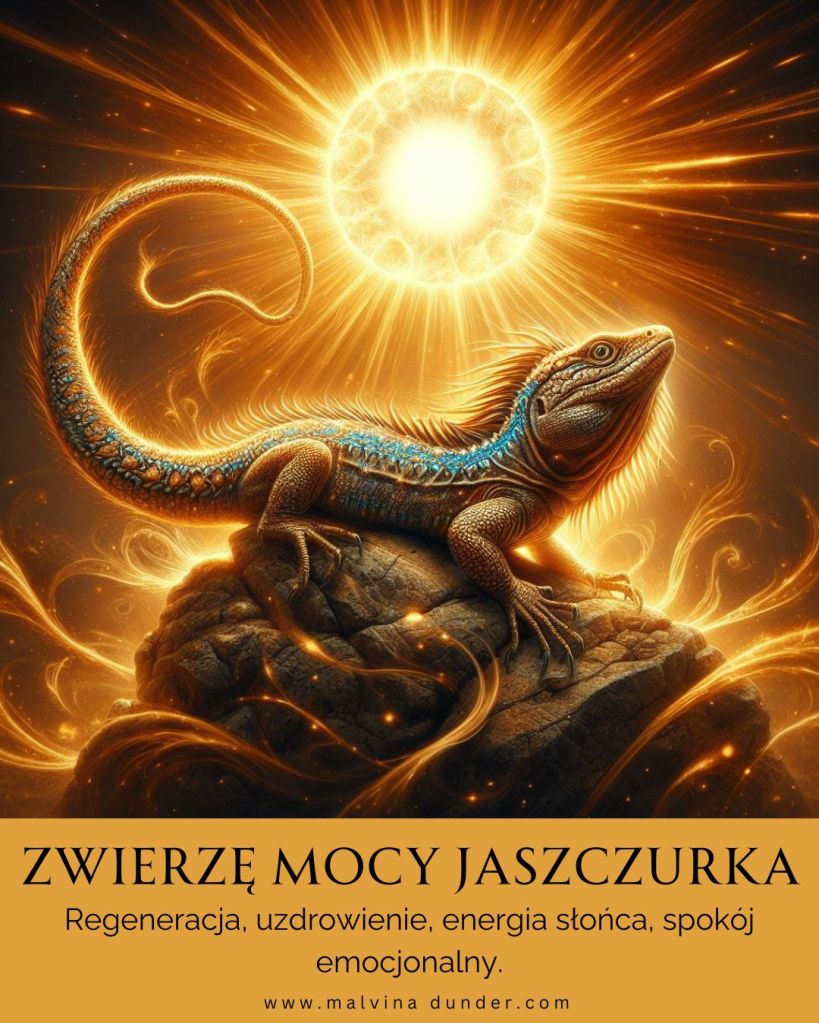 Jaszczurka Zwierzę Mocy