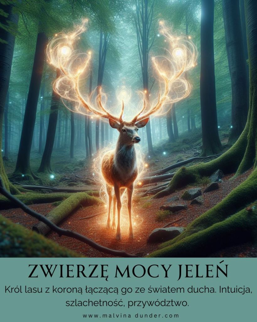 Jeleń Zwierzę Mocy