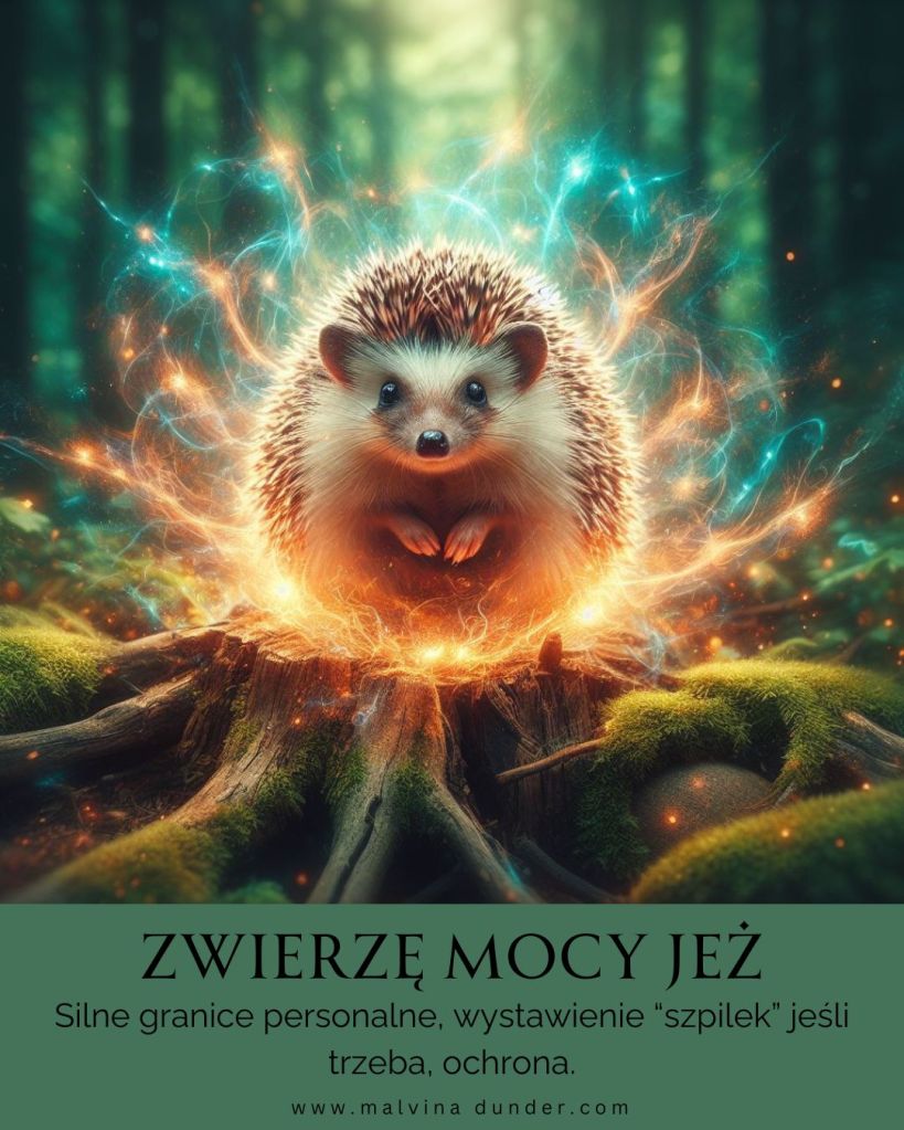 Jeż Zwierzę Mocy