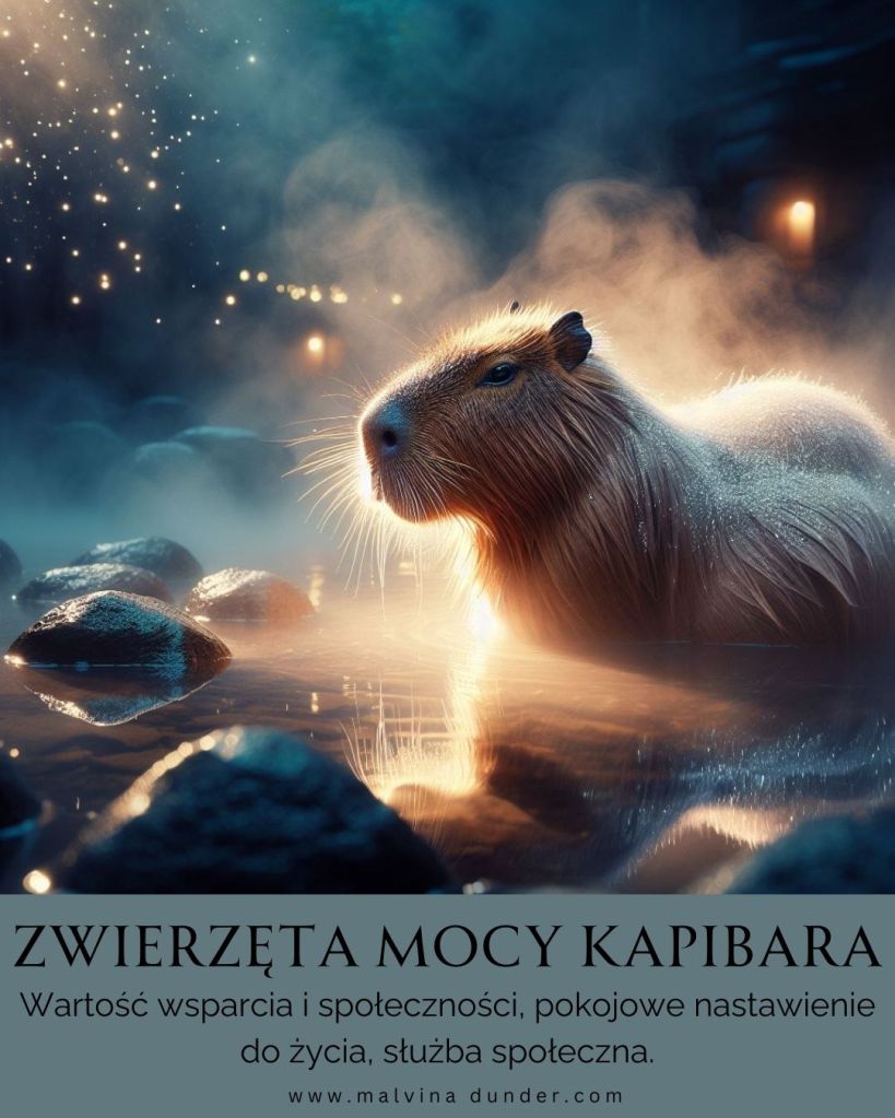 Kapibara Zwierzę Mocy