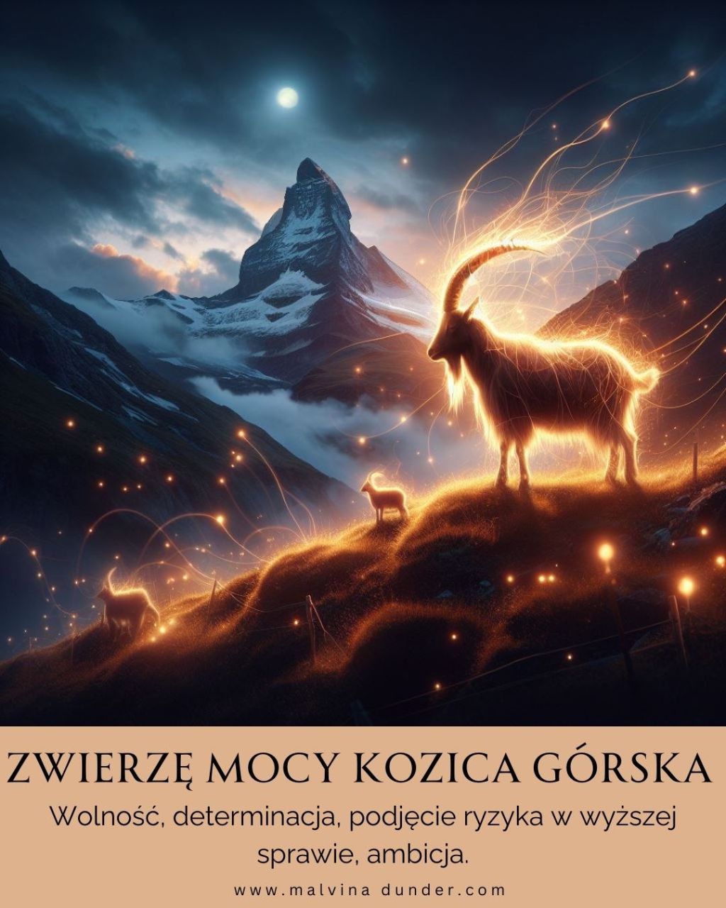 Zwierzę Mocy Kozica Górska znaczenie – wolność i pokonywanie przeszkód z&nbsp;lekkością