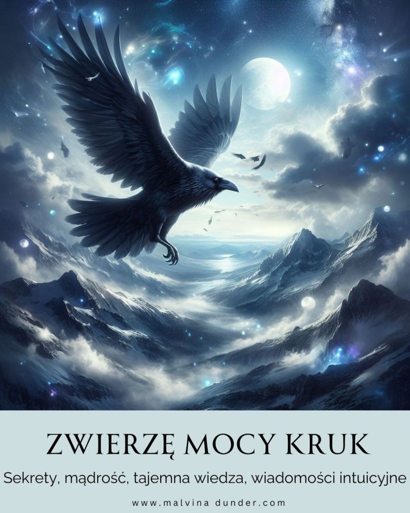 Kruk Zwierzę Mocy