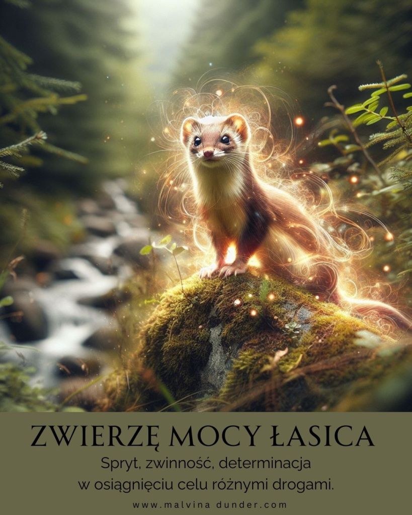 Łasica Zwierzę Mocy