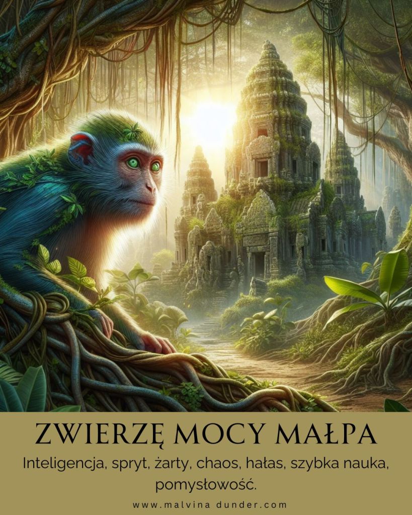 Małpa Zwierzę Mocy