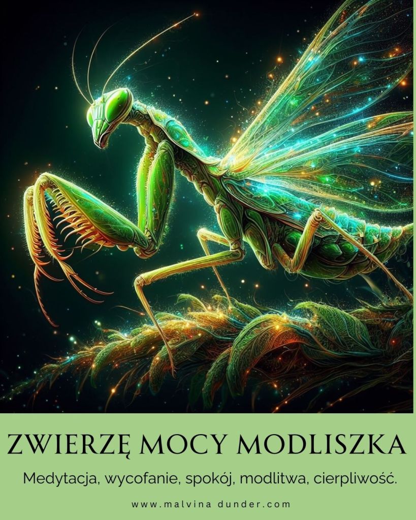 Modliszka Zwierzę Mocy