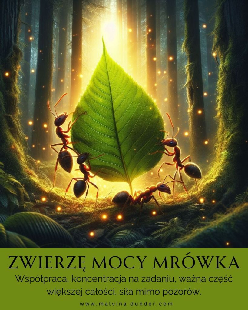 Mrówka Zwierzę Mocy