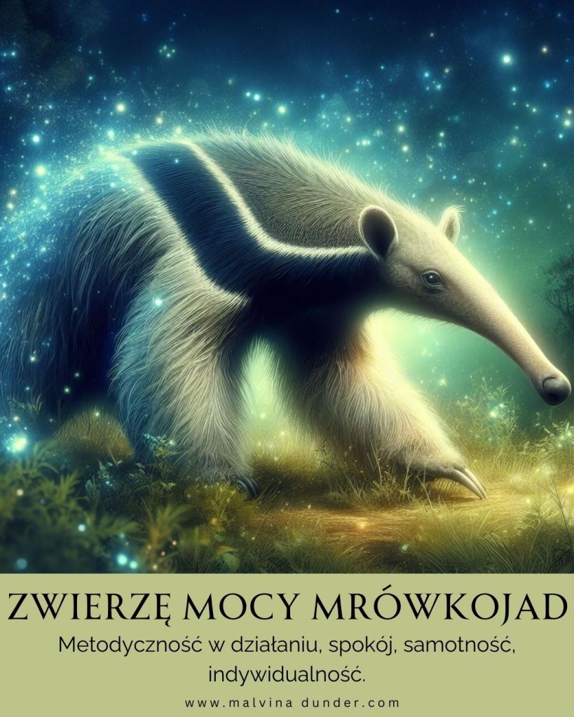 Mrówkojad Zwierzę Mocy