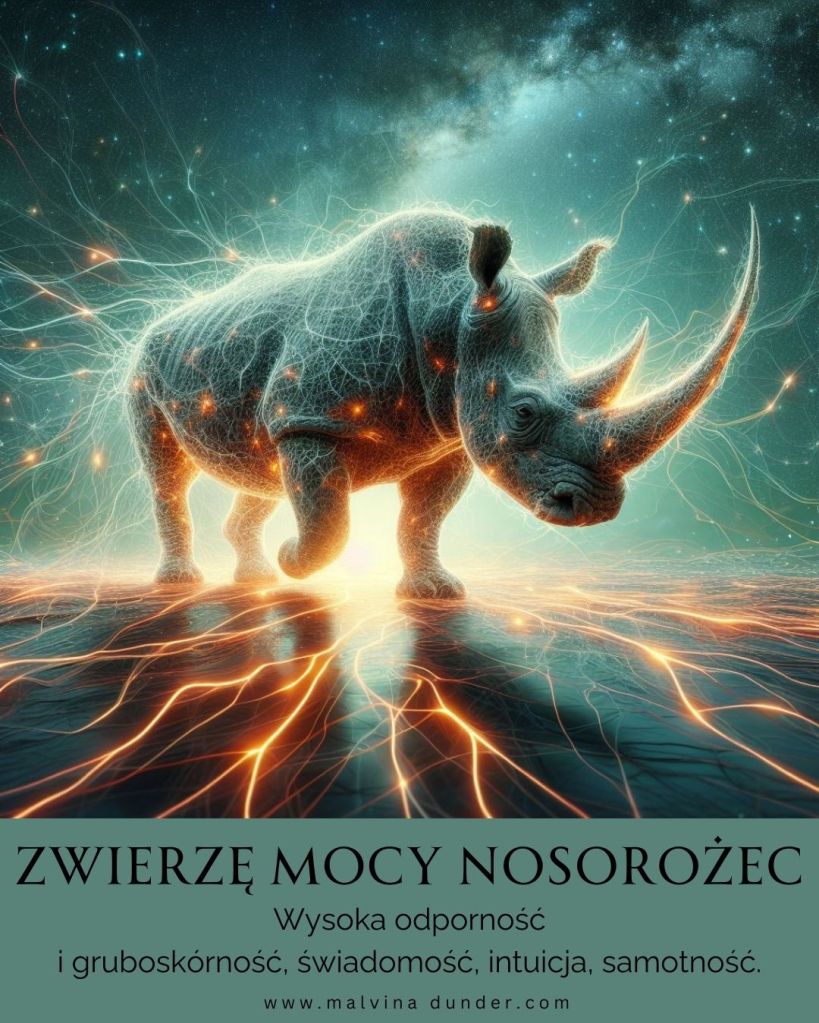 Nosorożec Zwierzę Mocy