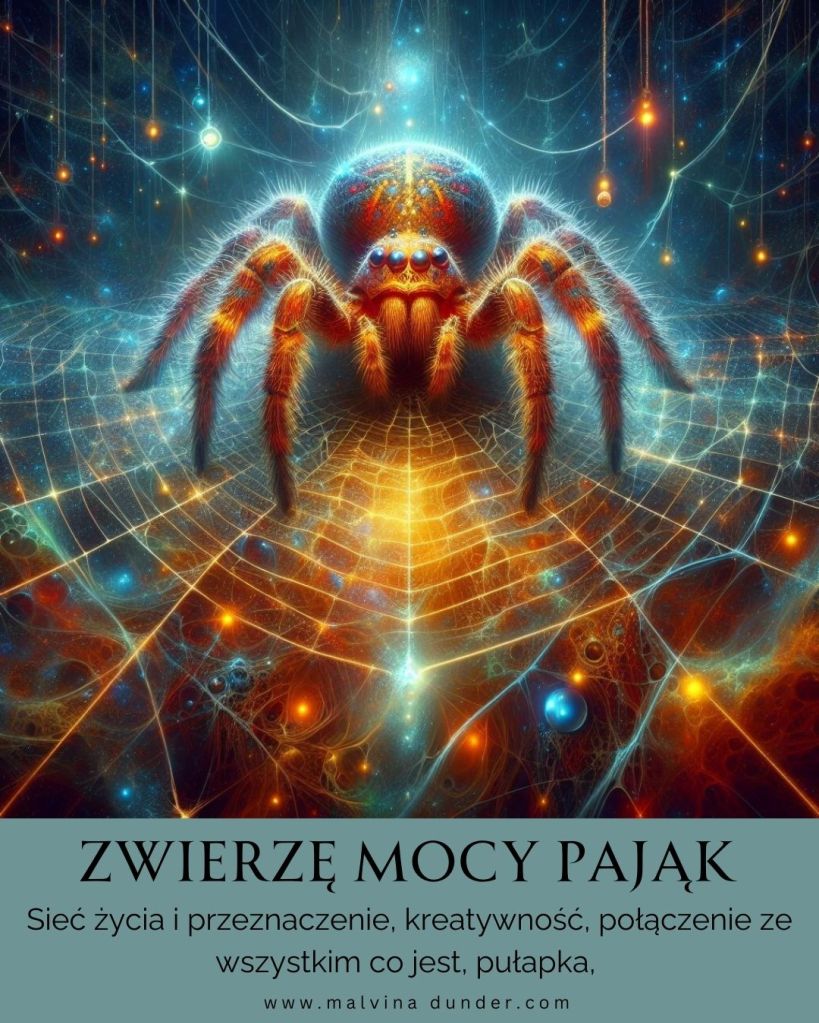 Pająk Zwierzę Mocy