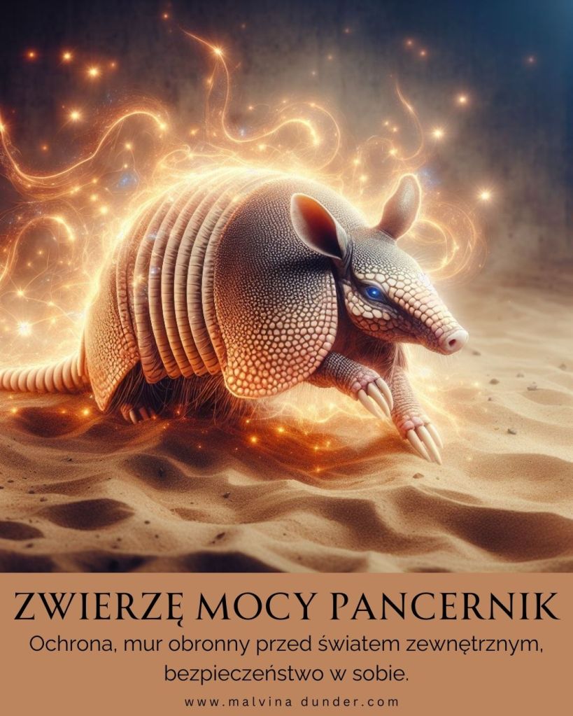 Pancernik Zwierzę Mocy