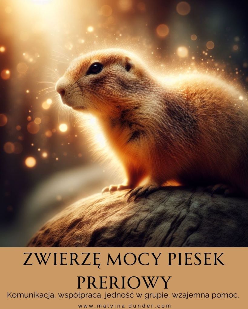 Piesek Preriowy Zwierzę Mocy