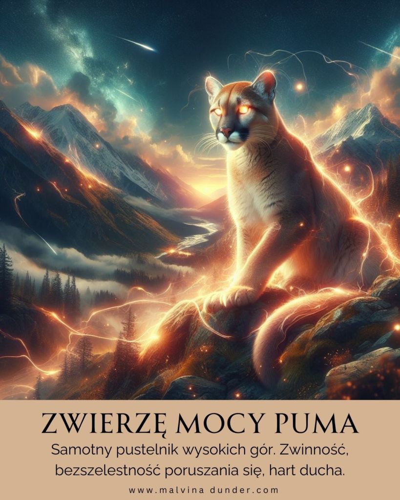 Puma Zwierzę Mocy