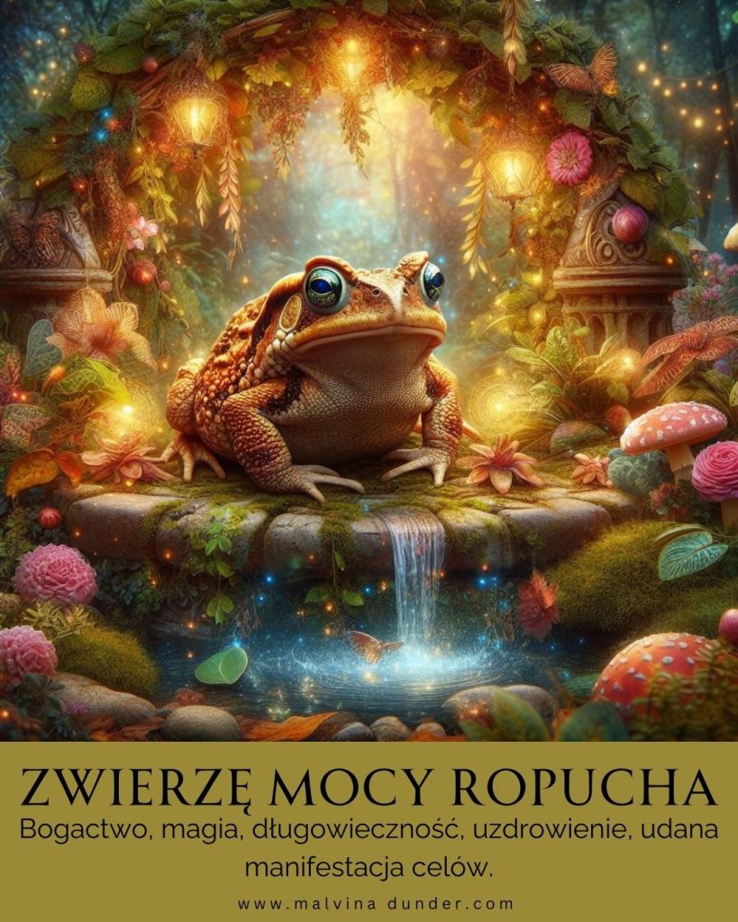 Ropucha Zwierzę Mocy