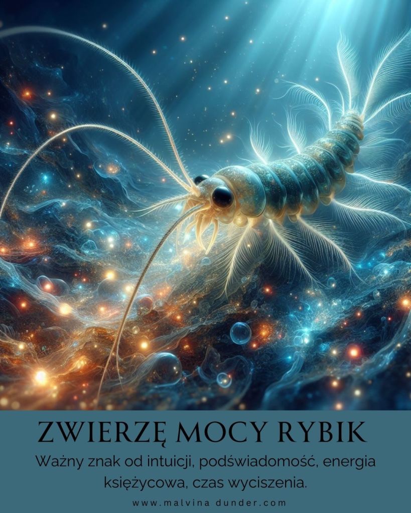 Rybik, srebrnik Zwierzę Mocy