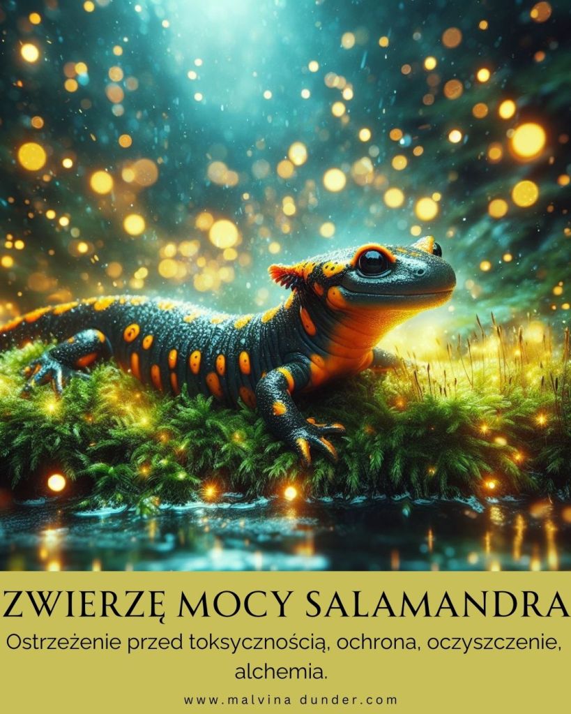 Salamandra Zwierzę Mocy