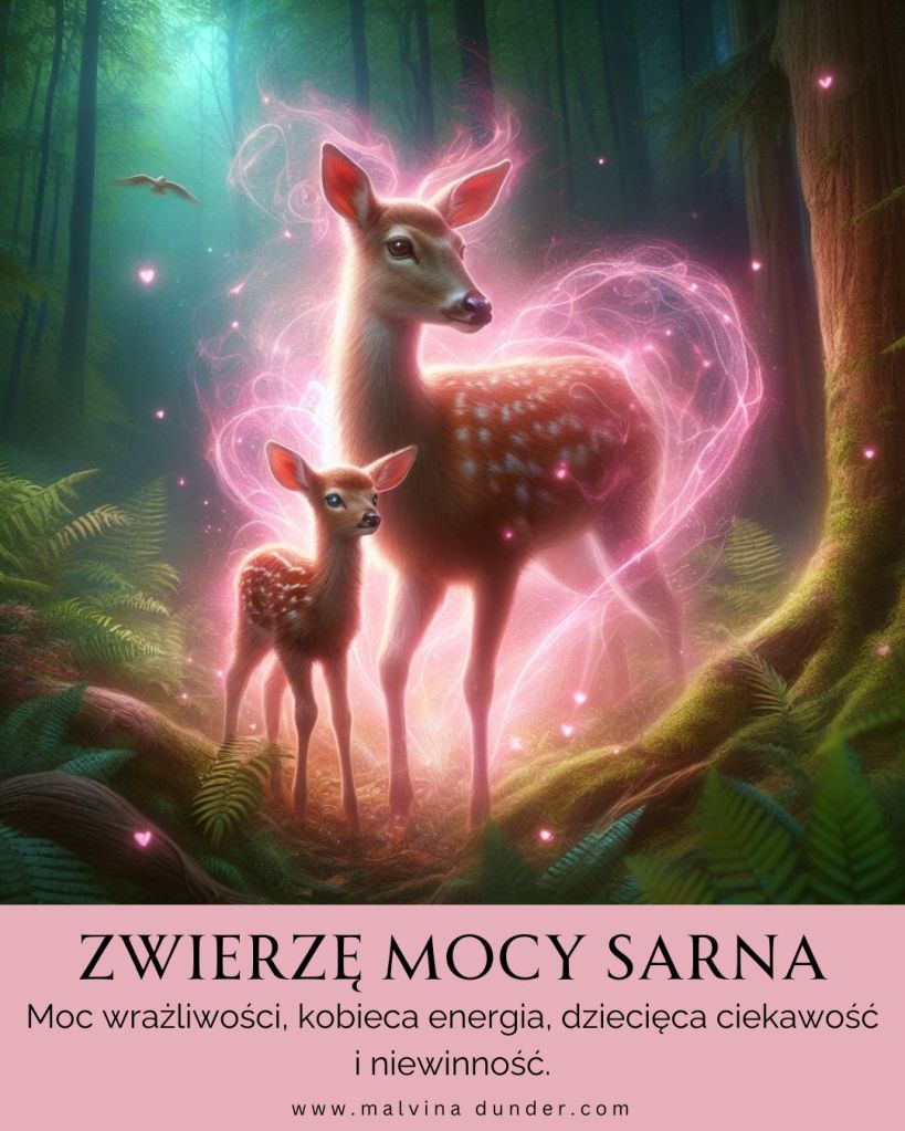 Sarna Zwierzę Mocy