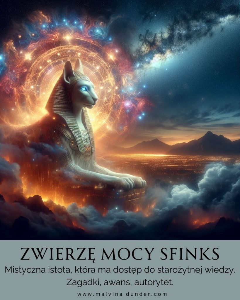 Sfinks Zwierzę Mocy