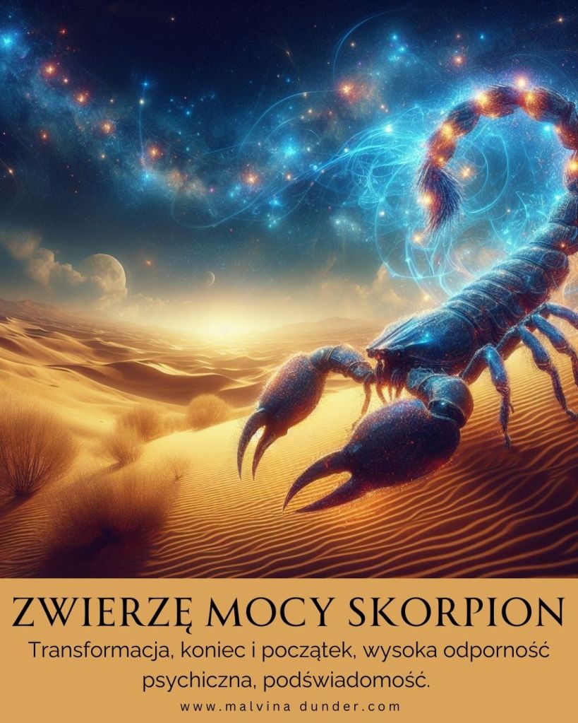 Skorpion Zwierzę Mocy