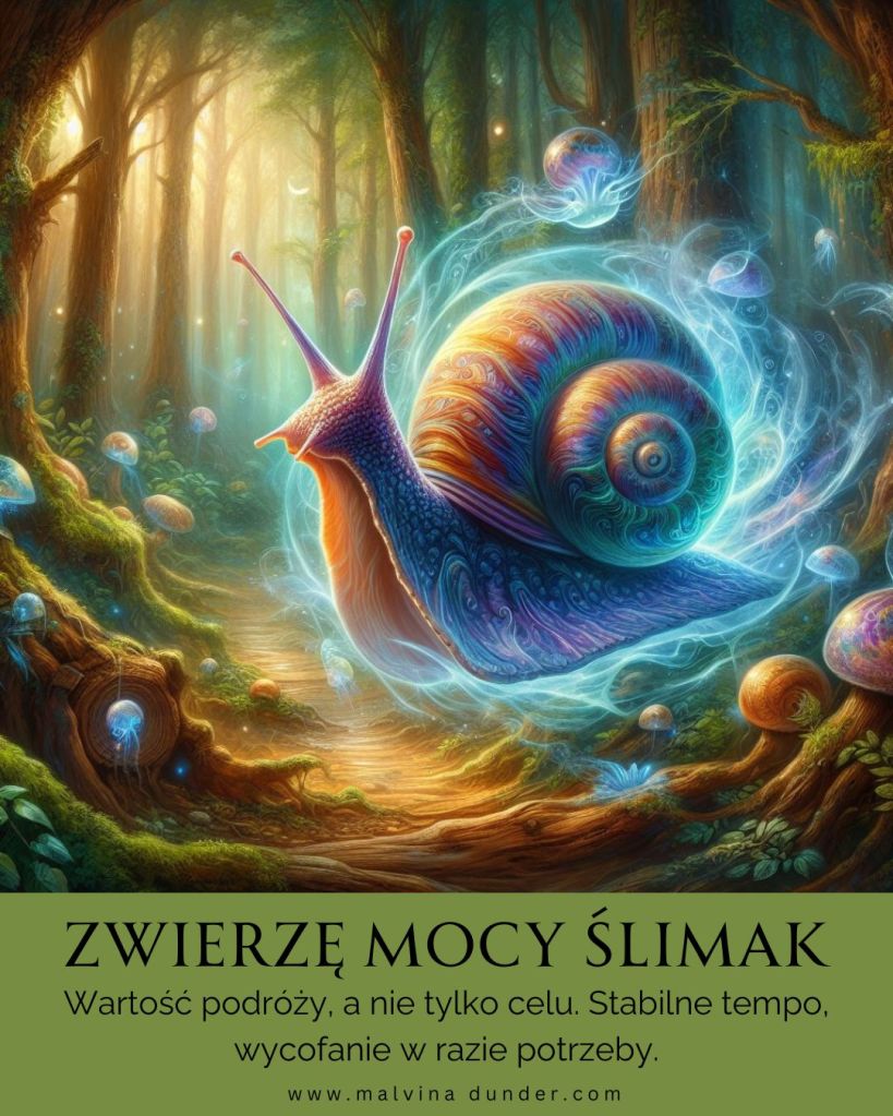 Ślimak Zwierzę Mocy