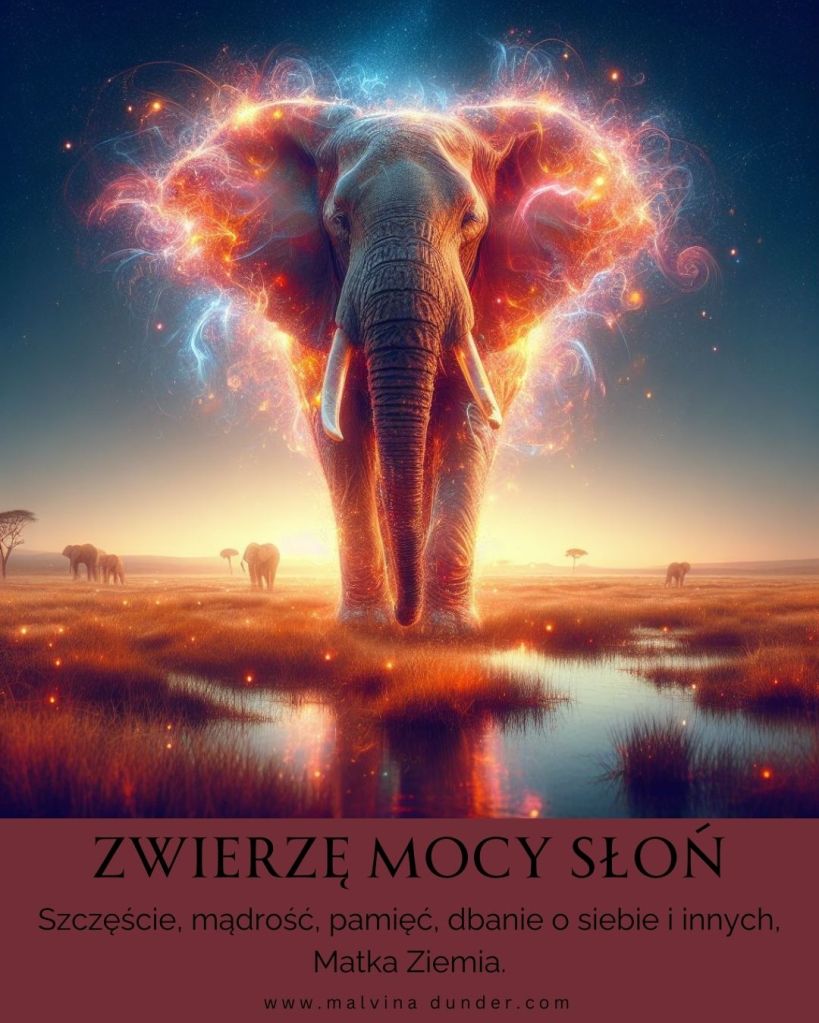 Słoń Zwierzę Mocy