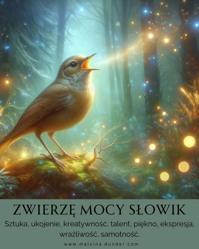 Słowik Zwierzę Mocy