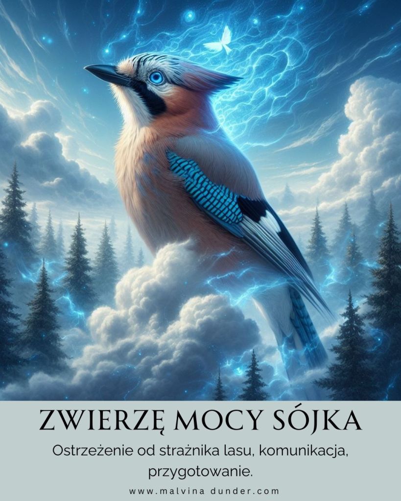 Sójka Zwierzę Mocy