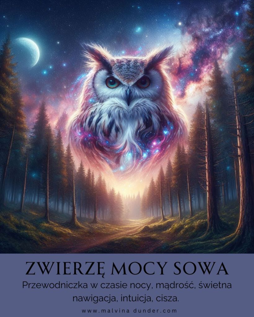 Sowa Zwierzę Mocy