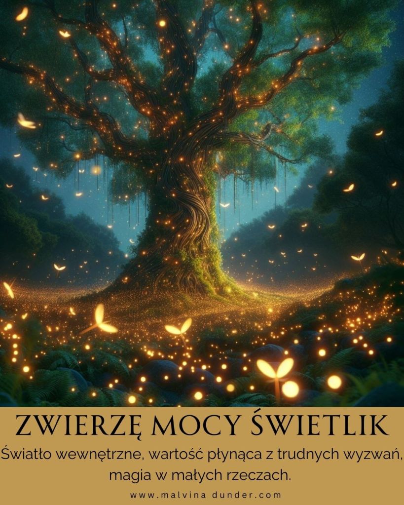 Świetlik Zwierzę Mocy, świetliki