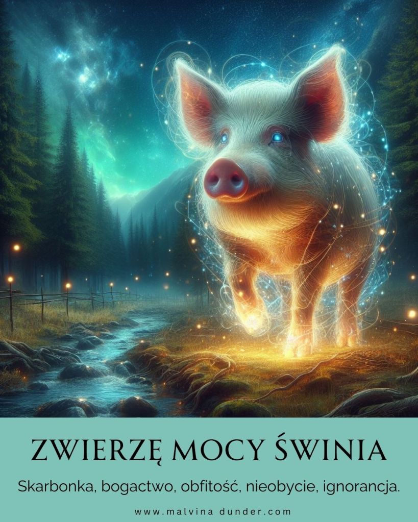 Świnia Zwierzę Mocy
