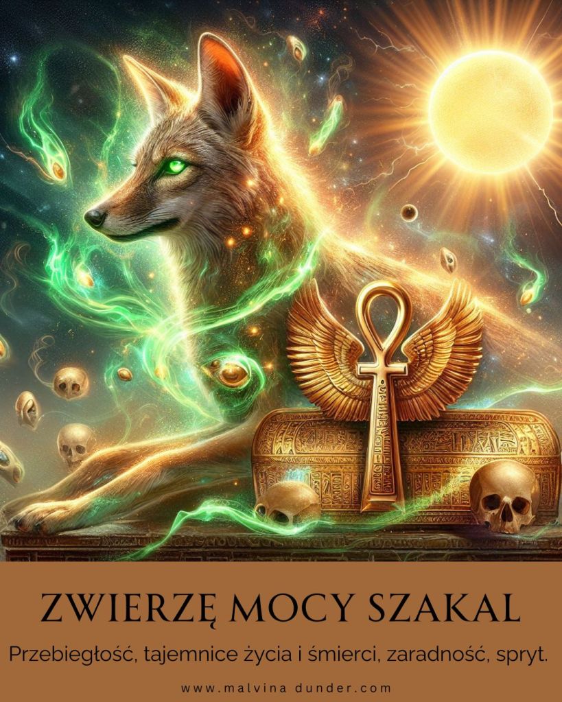 Szakal Zwierzę Mocy