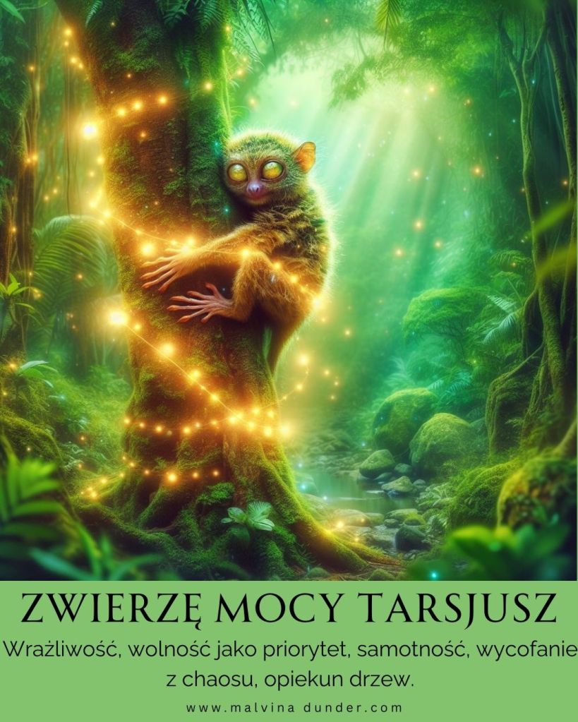 Tarsjusz Zwierzę Mocy