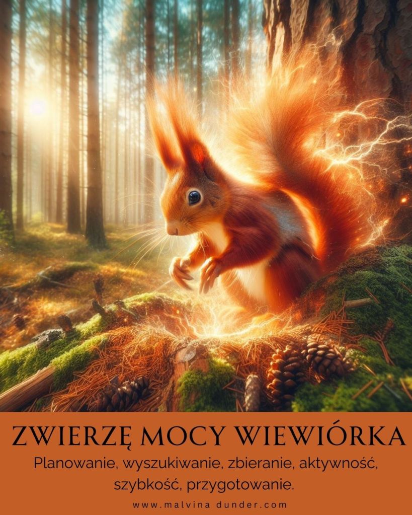 Wiewiórka Zwierzę Mocy