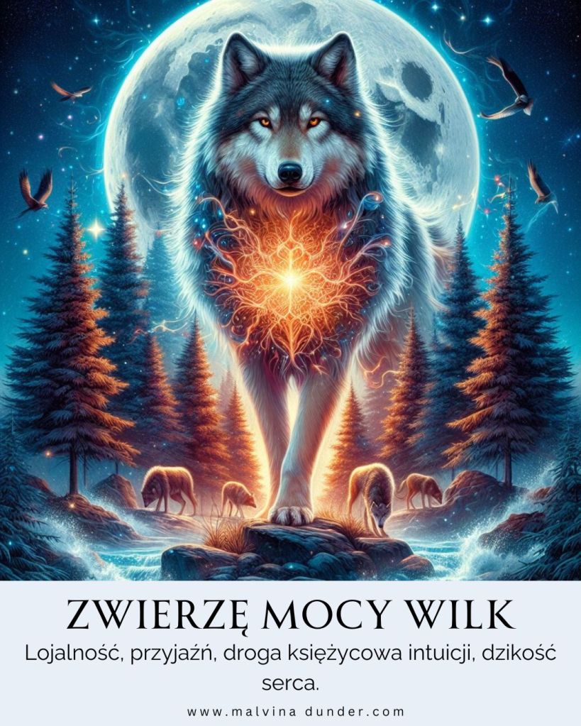 Wilk Zwierzę Mocy