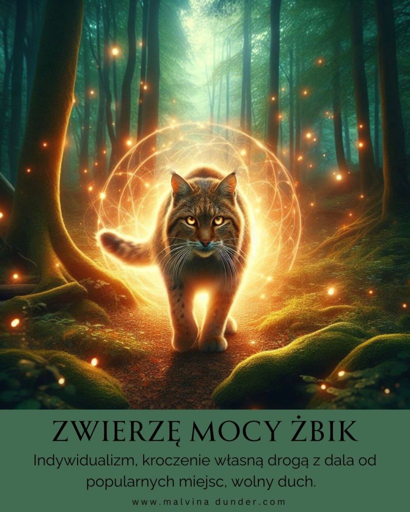Żbik Zwierzę Mocy