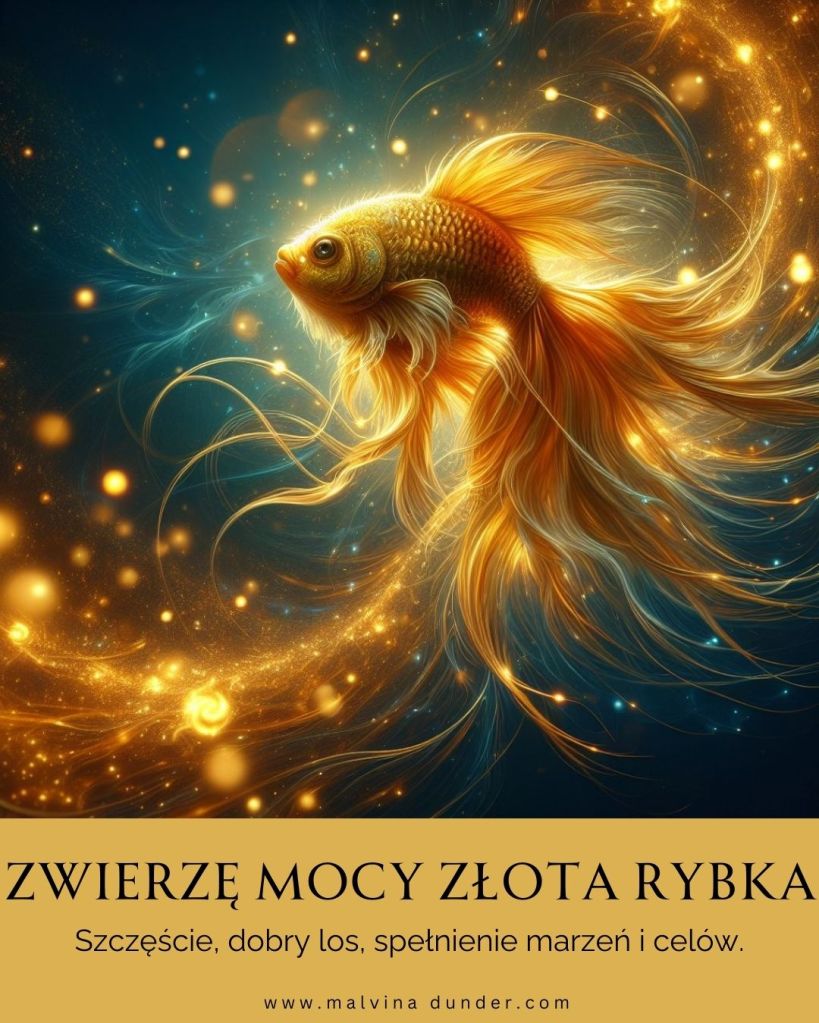 Złota Rybka Zwierzę Mocy