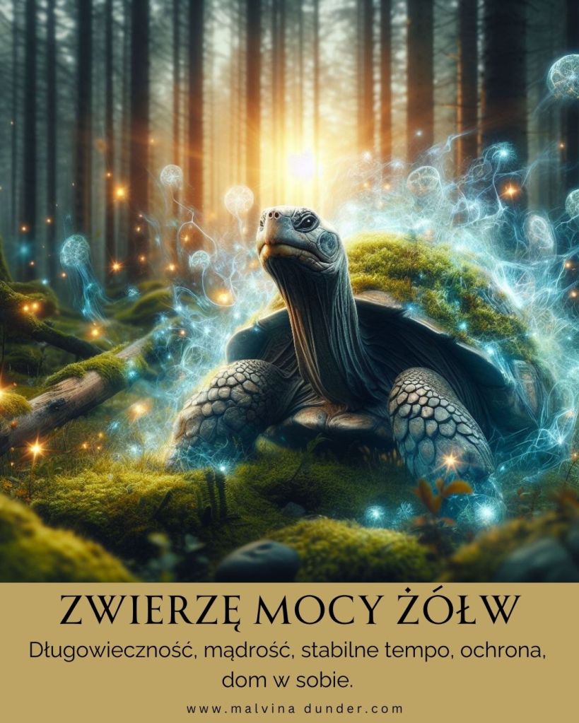 Żółw Zwierzę Mocy
