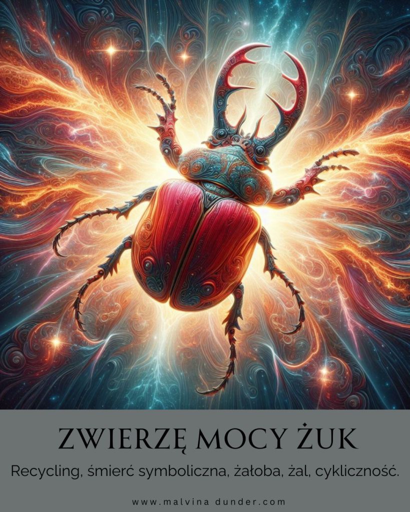 Żuk chrząszcz Zwierzę Mocy