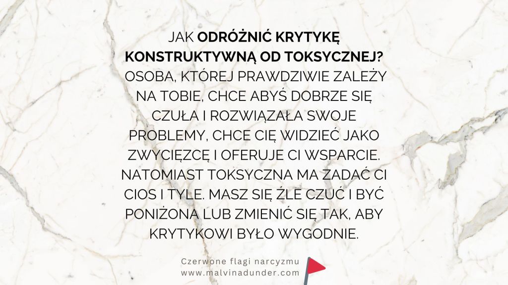 Jak odróżnić konstruktywną krytykę od&nbsp;toksycznej?