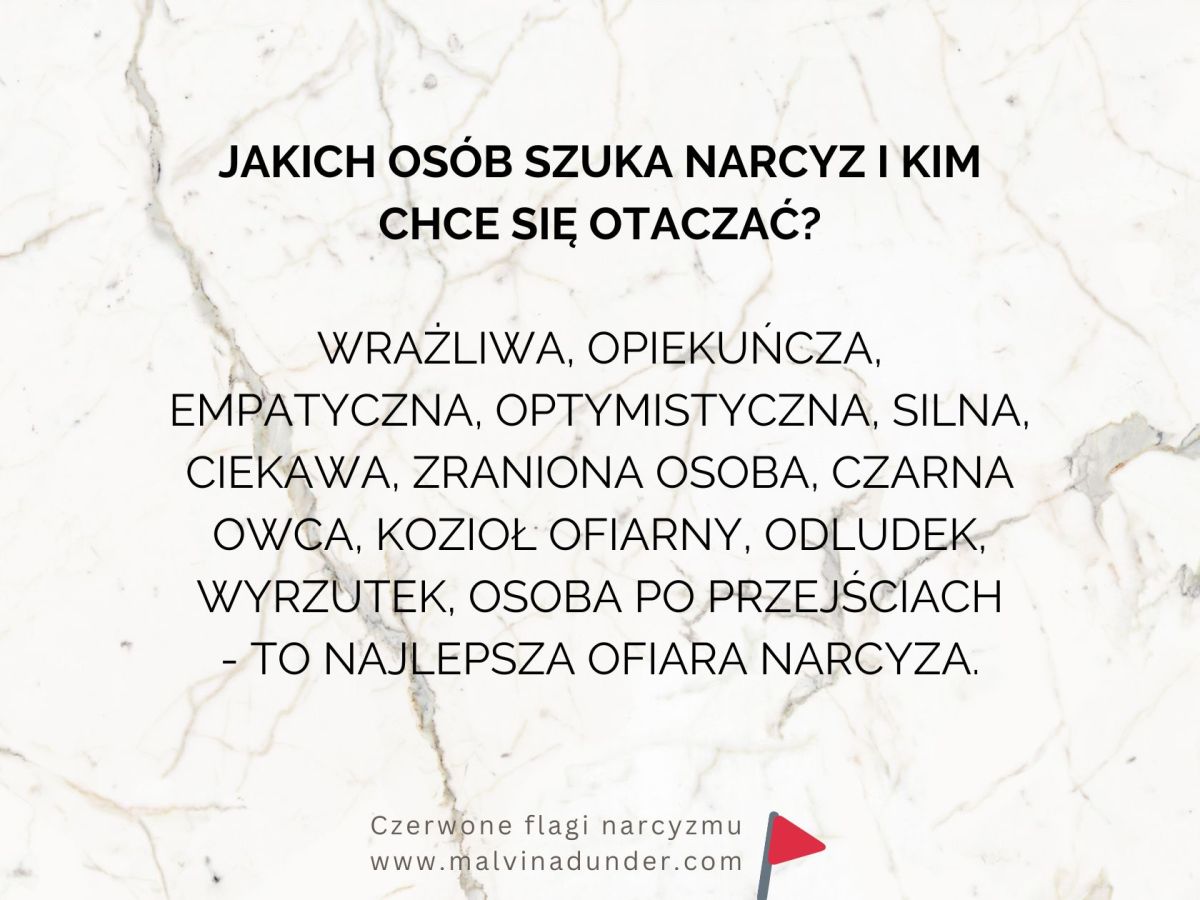 Jakich osób szuka narcyz i kim chce się&nbsp;otaczać?