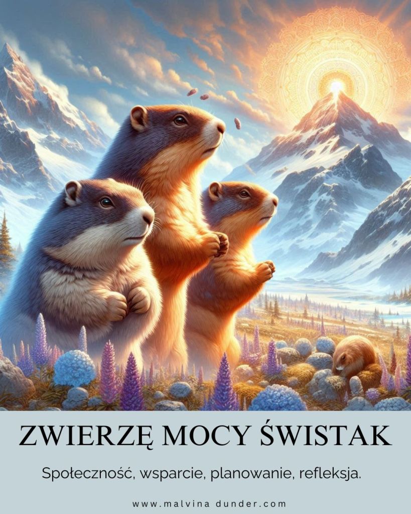 Świstak Zwierzę Mocy