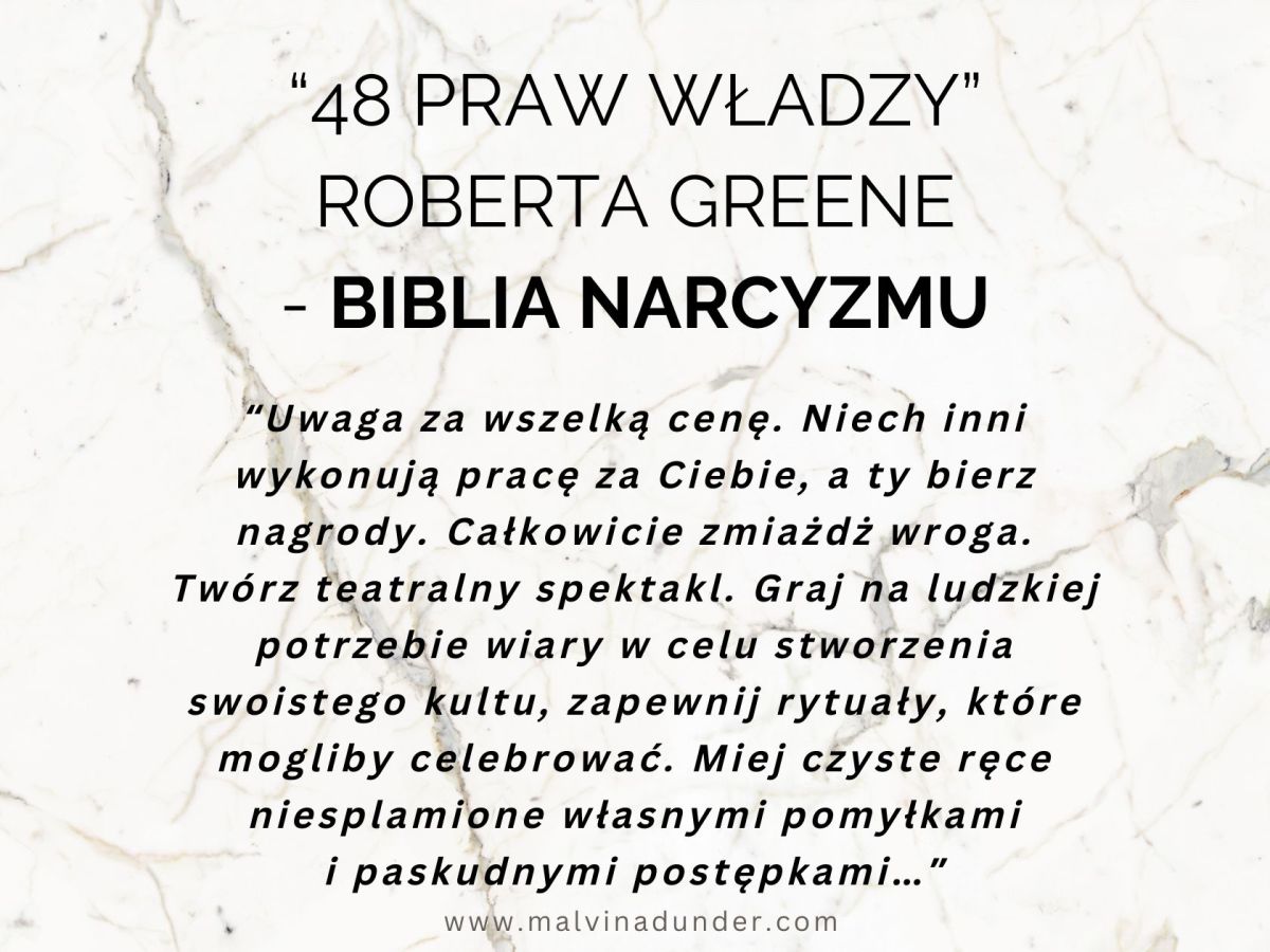 Biblia narcyza – „48 Praw Władzy” Roberta&nbsp;Greene’a