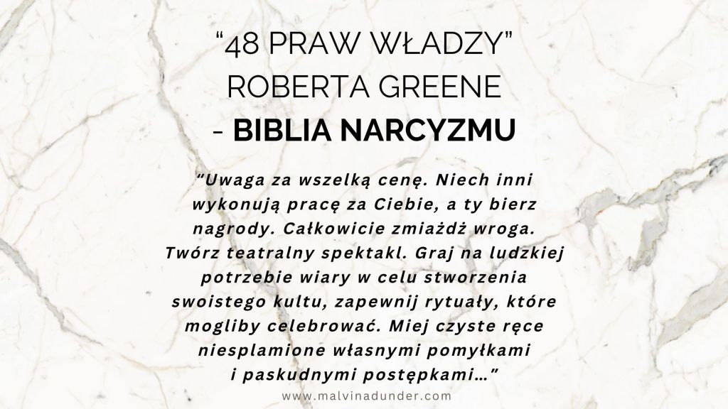 Biblia narcyza – „48 Praw Władzy” Roberta&nbsp;Greene’a