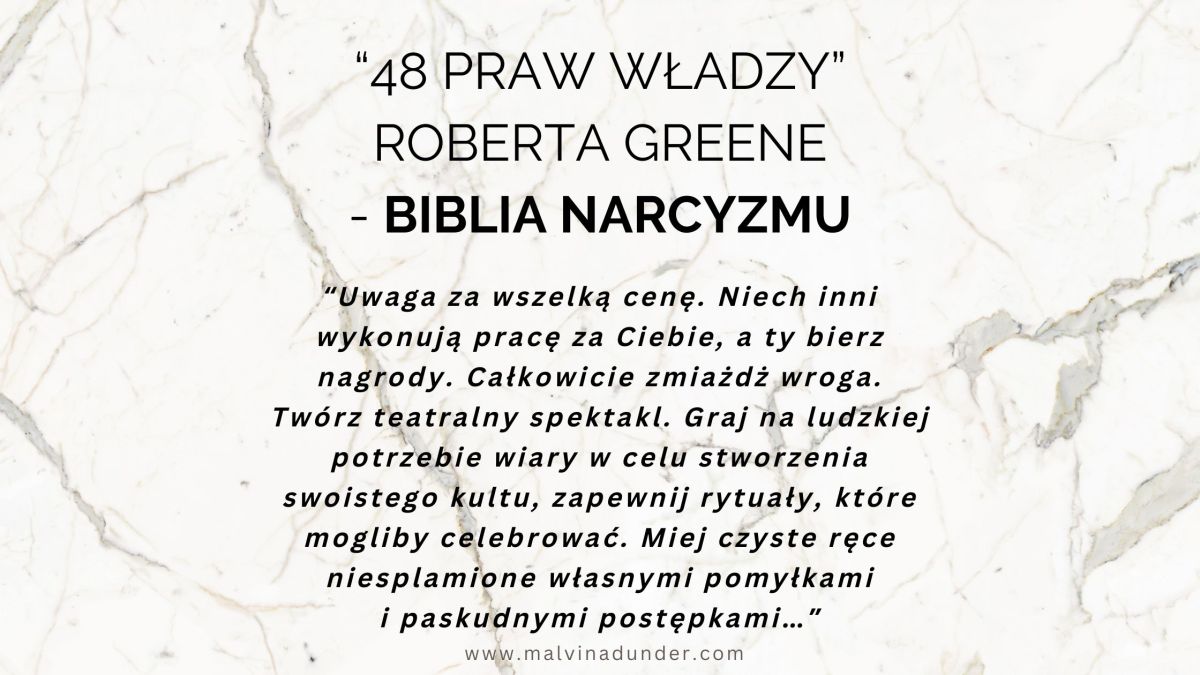 Biblia narcyza – „48 Praw Władzy” Roberta&nbsp;Greene’a