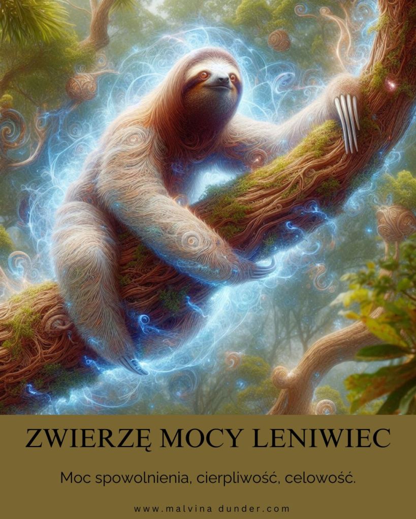 leniwiec Zwierzę Mocy