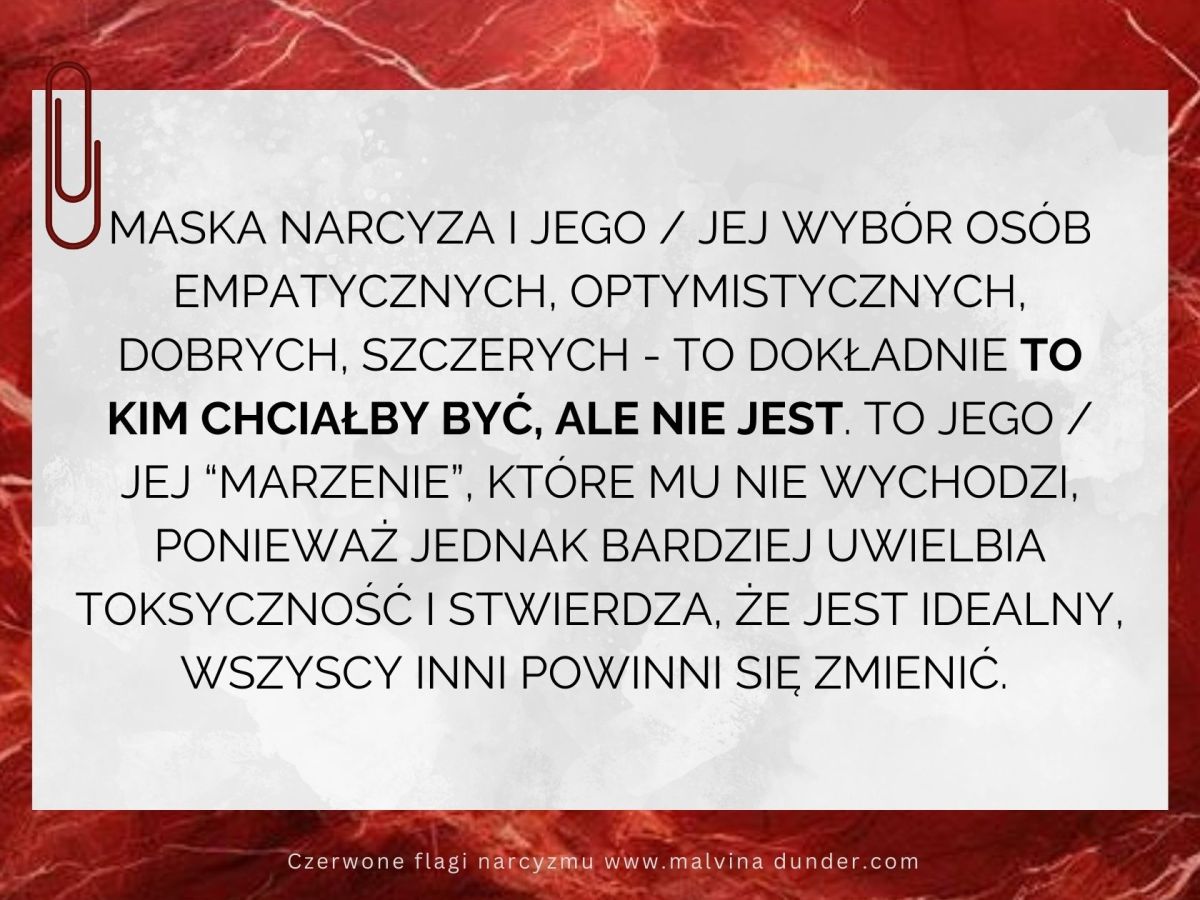Narcyz chciałby być empatyczny, ale wybiera&nbsp;toksyczność