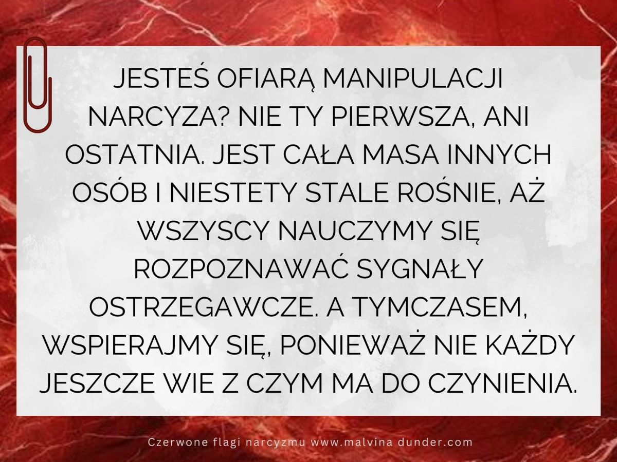 Jesteś ofiarą manipulacji&nbsp;narcyza?