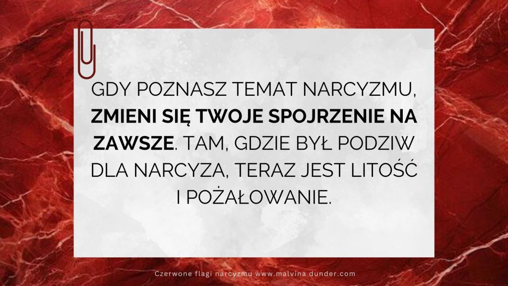 Gdy poznasz temat narcyzmu, zmieni się Twoje&nbsp;spojrzenie