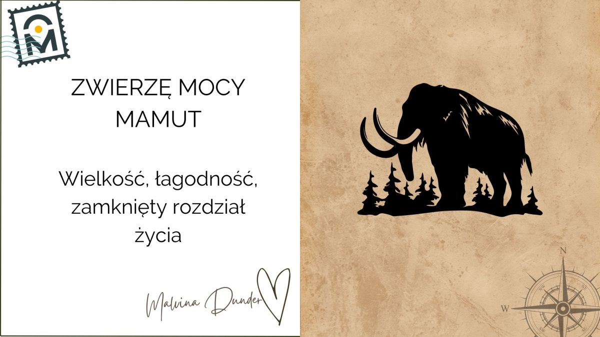 Zwierzę Mocy Mamut znaczenie – siła serca, ochrona i mądrość&nbsp;przodków