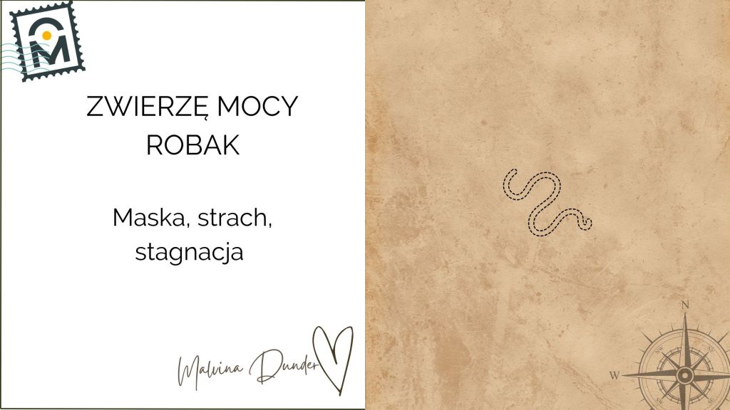 Zwierzę Mocy Robak, Larwa znaczenie – najniższy etap rozwoju, ukryty&nbsp;lęk